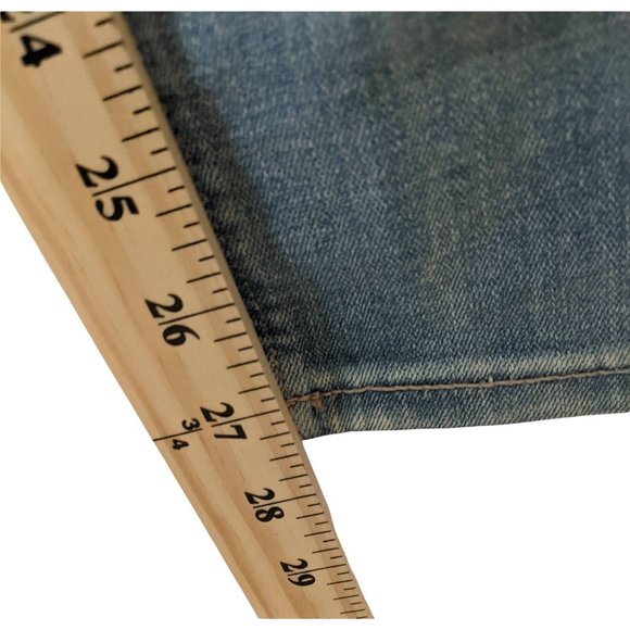 Womens Old Navy Rockstar Mid-Rise Distressed Embroidered Floral Capri Jeans Sz 6 - Picture 10 of 14